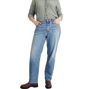 Madewell Slouchy Boyjean Riverspring Wash